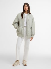 Barbour® International Glacier Grey Kuala Showerproof Jacket - Image 2 of 8