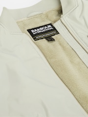 Barbour® International Glacier Grey Kuala Showerproof Jacket - Image 7 of 8