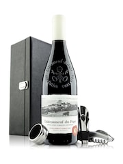 Virgin Wines Chateauneufdu Pape and Accessories in Presentation Case - Image 1 of 1