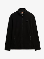 Superdry Black Full Zip Polar Fleece - Image 5 of 6