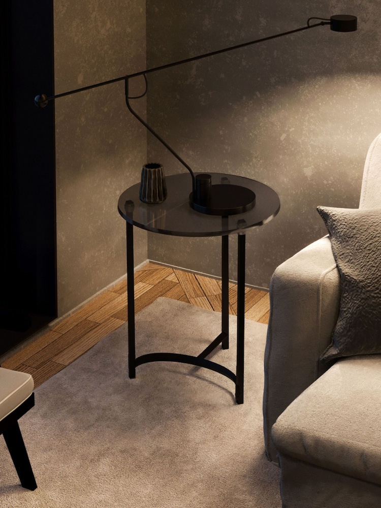 Centrepiece Black Genoa Side Table - Image 1 of 3