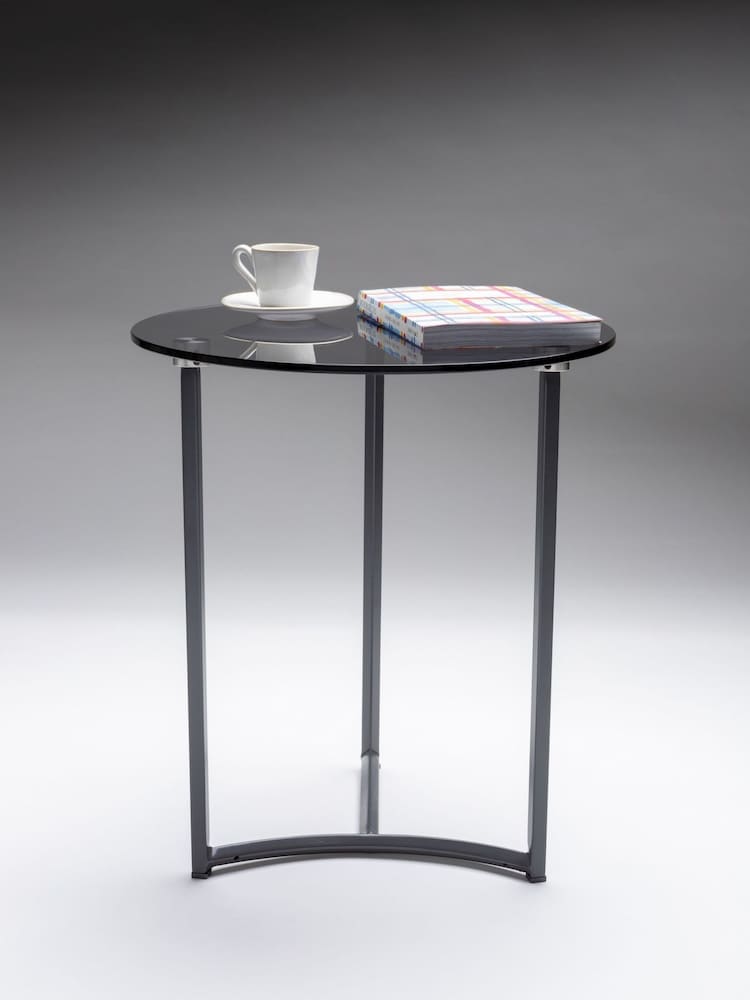Centrepiece Black Genoa Side Table - Image 2 of 3