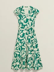 Hobbs Green Petite Nadine Dress - Image 4 of 4