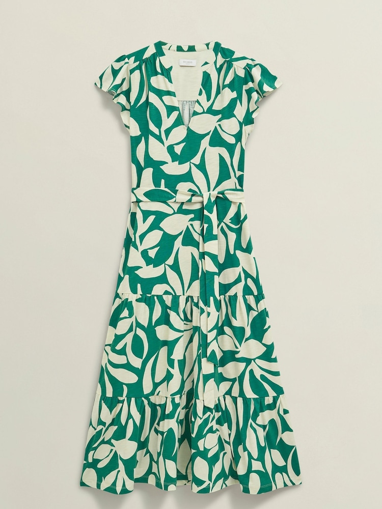 Hobbs Green Petite Nadine Dress - Image 4 of 4