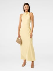 Vestido longo sem costas de cetim Audrey Forever New - Imagem 5 de 5