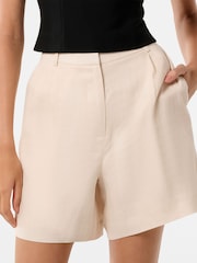 Forever New Natural Pure 100% Linen Lucinda Bermuda Shorts - Image 1 of 5