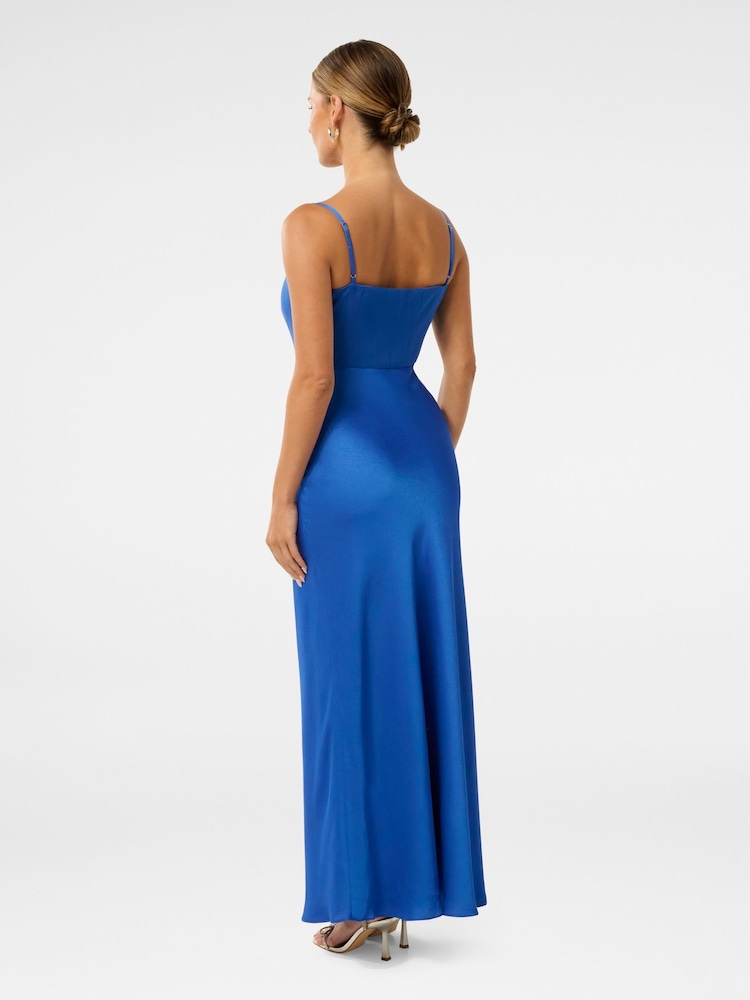 Forever New Blue Marli Petite Corset Maxi Dress - Image 2 of 5