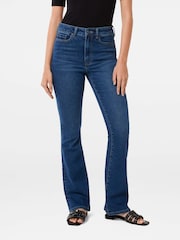 Forever New Blue Phoebe Skinny Flared Jeans - Image 1 of 5