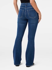 Forever New Blue Phoebe Skinny Flared Jeans - Image 2 of 5