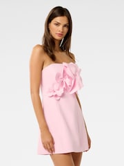 Forever New Pink Tessa Flower Print Mini Dress - Image 4 of 5