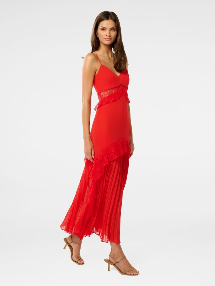 Forever New Lara Pleated Ruffle Maxi Dress - Imagen 5 de 5 Forever New Lara Pleated Ruffle Maxi Dress - Imagen 5 de 5