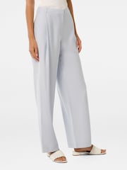 Forever New Blue Leilani Pleated Wide Leg Trousers - Image 4 of 5