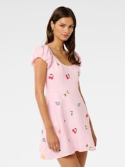 Rochie mini brodată Forever New Pure Clara - Image 2 of 5