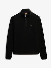 Superdry Black Half Zip Polar Fleece - Image 4 of 4