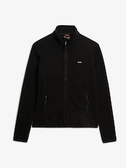 Superdry Black Full Zip Polar Fleece - Image 5 of 6