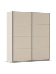 Rauch Champagne Cameron 1.8m Sliding Wood Semi Fitted Wardrobe - Image 3 of 6