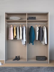 Rauch Champagne Cameron 1.8m Sliding Wood Semi Fitted Wardrobe - Image 5 of 6