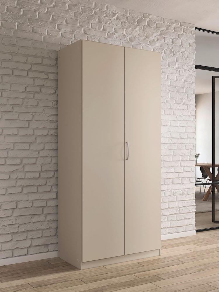 Rauch Champagne Cameron Wood Semi Fitted Double Wardrobe - Image 1 of 6