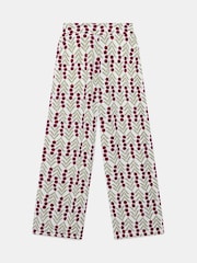 Mint Velvet Natural Floral Print Wide Leg Trousers - Image 7 of 8