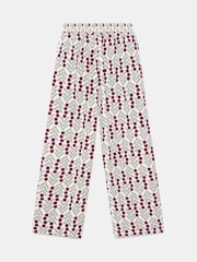 Mint Velvet Natural Floral Print Wide Leg Trousers - Image 8 of 8