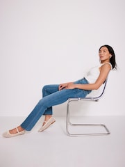 Mint Velvet Mid Cropped Flared Jeans - Imagen 2 de 6