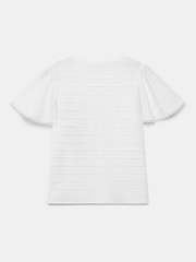 Mint Velvet V-Neck 100% Cotton Top - Imagen 2 de 7