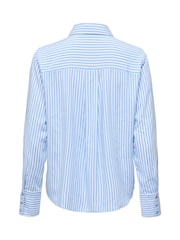 ONLY Blue Relaxed Fit Striped Shirt - Image 3 of 3