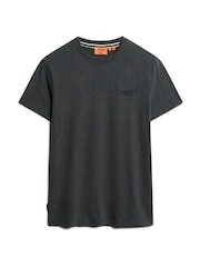 Camiseta Superdry Essential com logotipo bordado - Imagem 4 de 5
