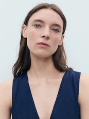 Mango Blue Waistcoat - Image 3 of 5