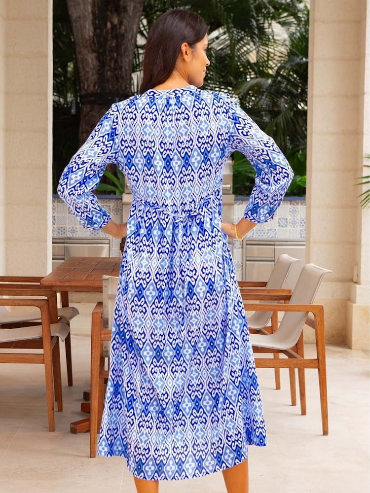 Aspiga Blue Mara Dress - Image 2 of 5 Aspiga Blue Mara Dress - Image 2 of 5