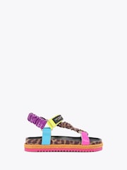 Kurt Geiger London Pink Mini Orion Espadrille Sandals - Image 1 of 4