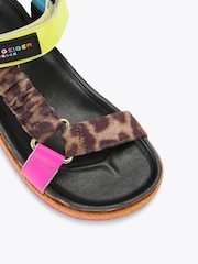 Kurt Geiger London Pink Mini Orion Espadrille Sandals - Image 4 of 4