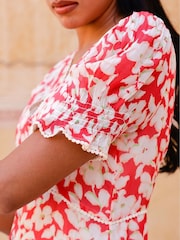 Aspiga Blossom Pink Short Sleeve Sally Anne Dress - Image 3 of 4
