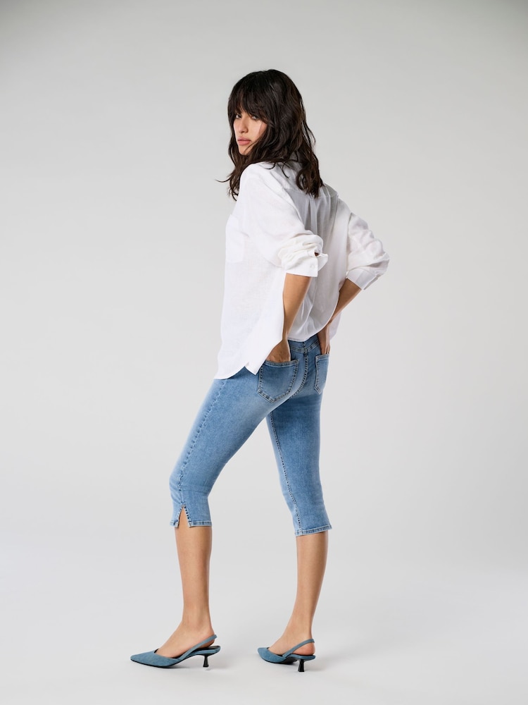 ONLY Denim Pedal Pushers Comfort Stretch Trousers - Imagen 1 de 7 ONLY Denim Pedal Pushers Comfort Stretch Trousers - Imagen 1 de 7