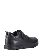 Hush Puppies Senior Alfie Bungee Black Shoes - Image 3 of 4