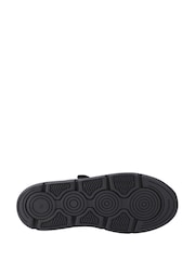 Hush Puppies Senior Alfie Bungee Black Shoes - Image 4 of 4
