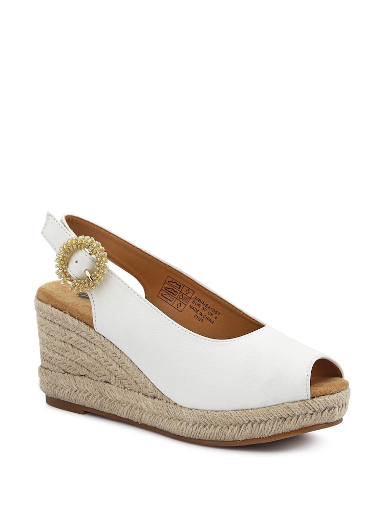 Pavers Solki Kiinnitys Kiilakorkokengät Espadrilles - Image 3 of 6