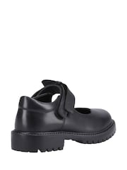 Hush Puppies Junior Astrid Bow Black Shoes - Imagen 3 de 4