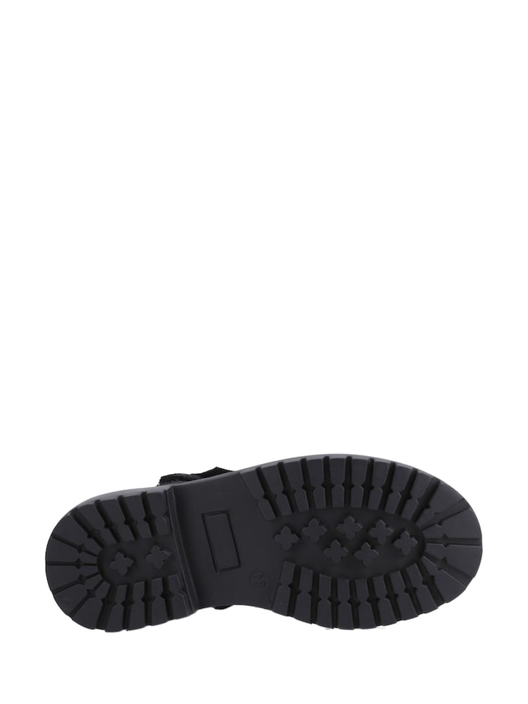 Hush Puppies Junior Astrid Bow Black Shoes - Imagen 4 de 4