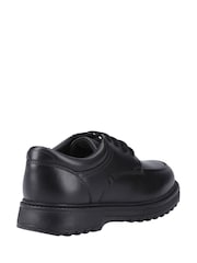 Hush Puppies Romeo Lace Up Junior Black Shoes - Imagen 3 de 4