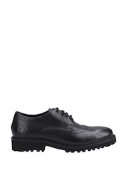 Hush Puppies Gabi Lace Up Senior Black Shoes - Image 1 of 4