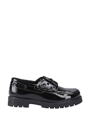 Hush Puppies Junior  Lucy Patent Black Shoes - Image 1 of 4