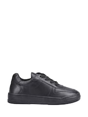 Hush Puppies Senior Dougie Lace Black Shoes - Image 1 of 4