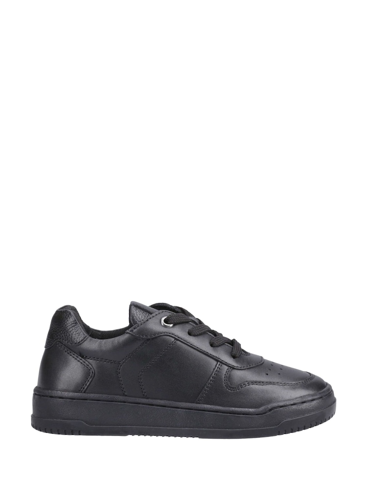 Hush Puppies Senior Dougie Lace Black Shoes - Image 1 of 4