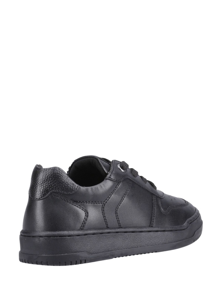 Hush Puppies Senior Dougie Lace Black School Shoes - Image 3 of 4