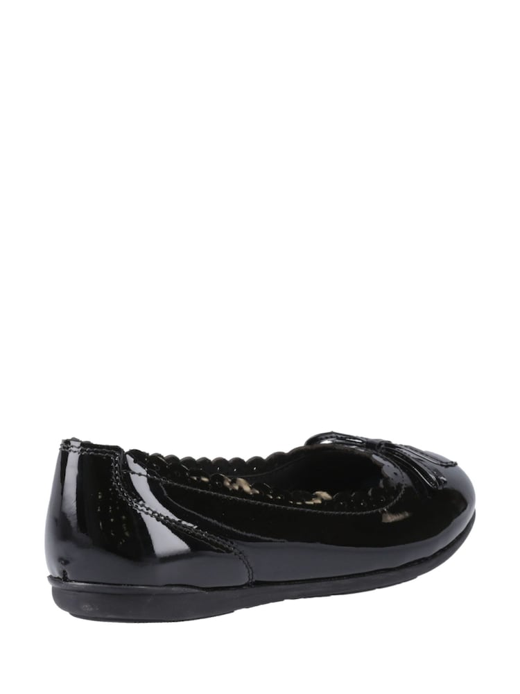 Hush Puppies Lillie Ballerina Patent Black Shoes - Image 2 of 4