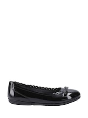Hush Puppies Lillie Ballerina Patent Black Shoes - Image 3 of 4