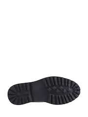 Hush Puppies Senior Gabi Lace Up Patent Black Shoes - Image 3 of 3