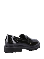 Hush Puppies Senior Grazia Patent Black Loafers - Imagen 3 de 4