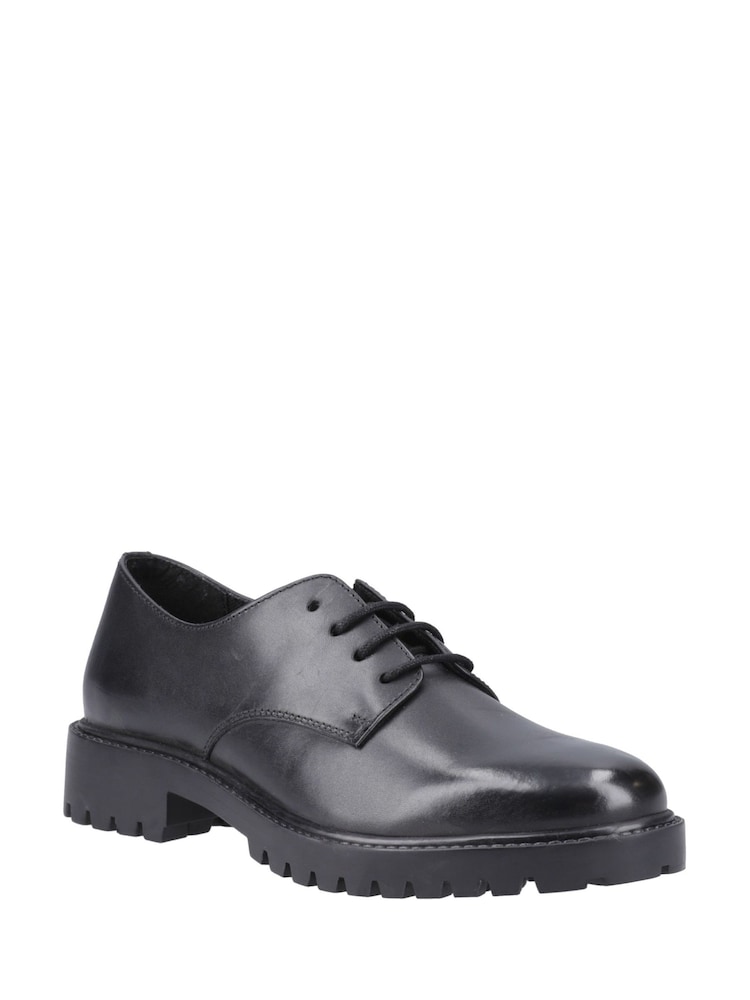 Hush Puppies Aubrey Lace Up Senior Black Shoes - Bild 2 von 4